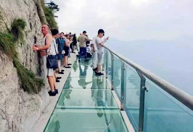 岳西明堂山玻璃栈道高空刺激一日游(第四十四期)